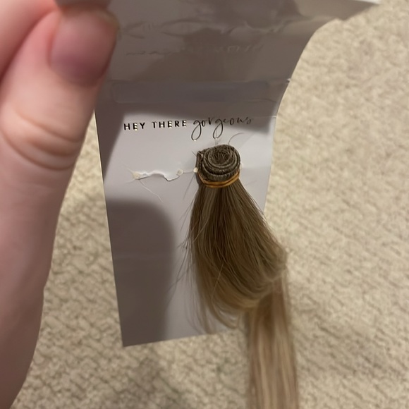 KOVI 100% Human Hair Handtied Wefts - Dirty Blonde - Picture 5 of 8